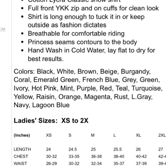 Royal Highness Black Zip Western Show Shirt, Design Crystal Collar Size XL - Picture 10 of 10